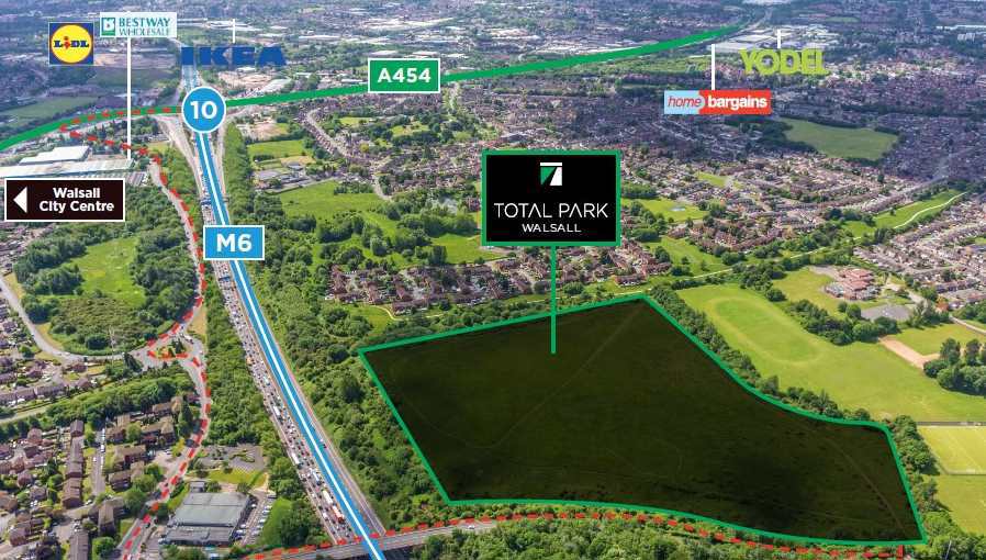 Unit 1B Total Park, M6 J10, Bentley Lane, Walsall, West Midlands To Let / For Sale